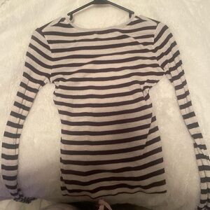 Long sleeve Y2K with strips